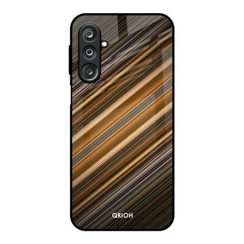 Diagonal Slash Pattern Samsung Galaxy M36 5G Glass Back Cover Online