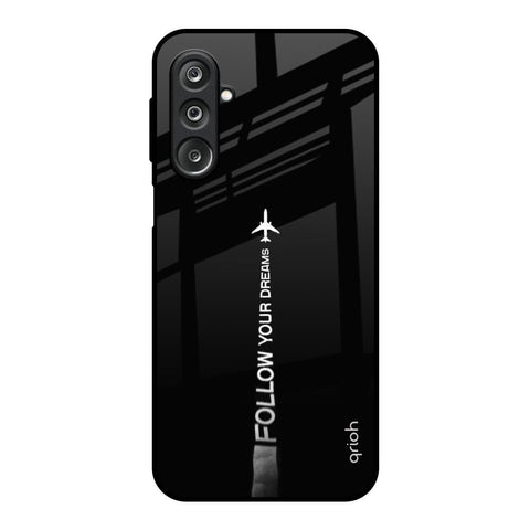 Follow Your Dreams Samsung Galaxy M36 5G Glass Back Cover Online