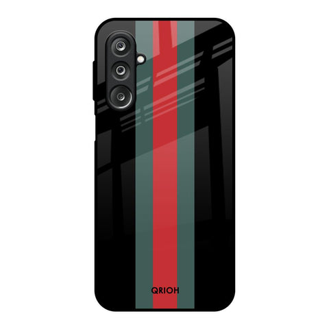 Vertical Stripes Samsung Galaxy M36 5G Glass Back Cover Online