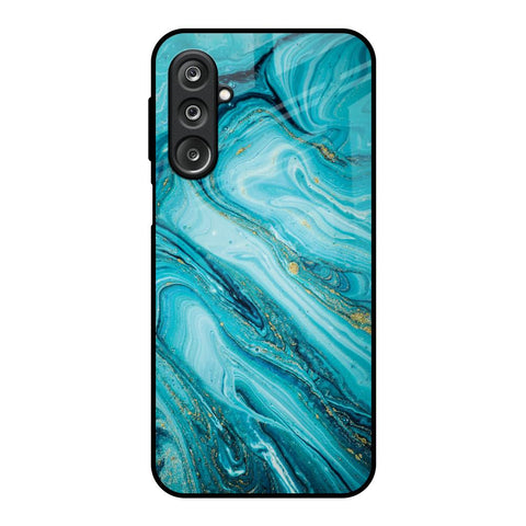 Ocean Marble Samsung Galaxy M36 5G Glass Back Cover Online