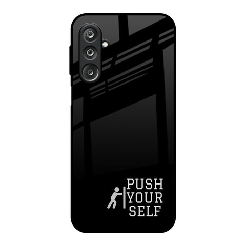 Push Your Self Samsung Galaxy M36 5G Glass Back Cover Online