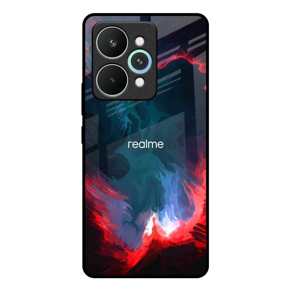 Brush Art Realme 15 5G Glass Back Cover Online