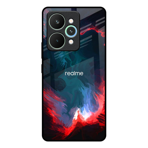 Brush Art Realme 15 5G Glass Back Cover Online