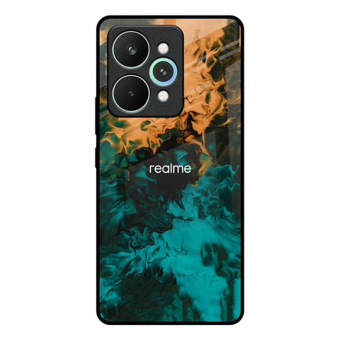 Watercolor Wave Realme 15 5G Glass Back Cover Online