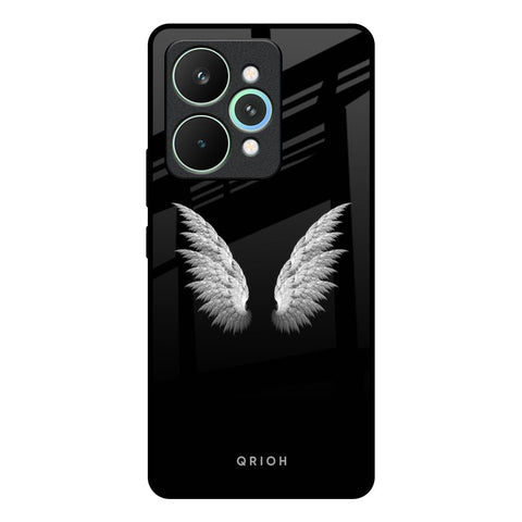 White Angel Wings Realme 15 Pro 5G Glass Back Cover Online