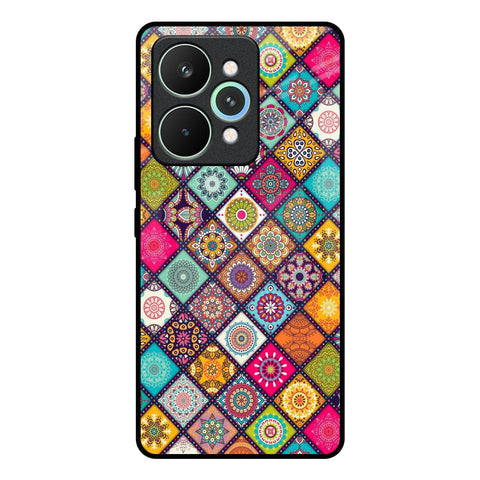 Multicolor Mandala Realme 15 Pro 5G Glass Back Cover Online
