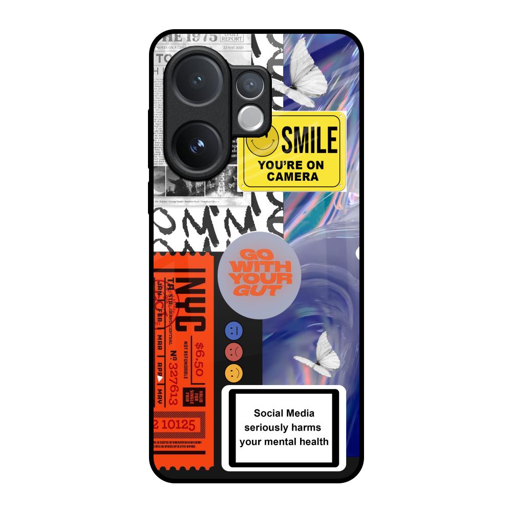 Smile for Camera Vivo V60 5G Glass Back Cover Online