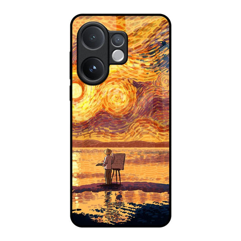 Sunset Vincent Vivo V60 5G Glass Back Cover Online