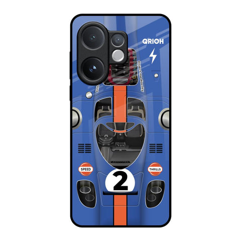 Car Adiction Vivo V60 5G Glass Back Cover Online