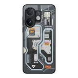 Retro Futuristic Vivo V60 5G Glass Back Cover Online