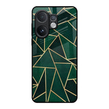 Abstract Green Vivo V60 5G Glass Back Cover Online