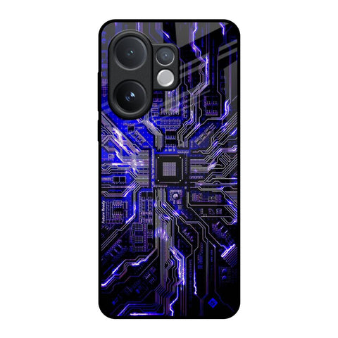 Techno Color Pattern Vivo V60 5G Glass Back Cover Online