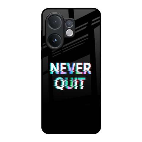 Never Quit Vivo V60 5G Glass Back Cover Online