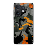 Camouflage Orange Vivo V60 5G Glass Back Cover Online