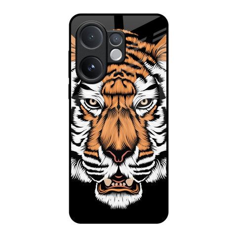 Angry Tiger Vivo V60 5G Glass Back Cover Online