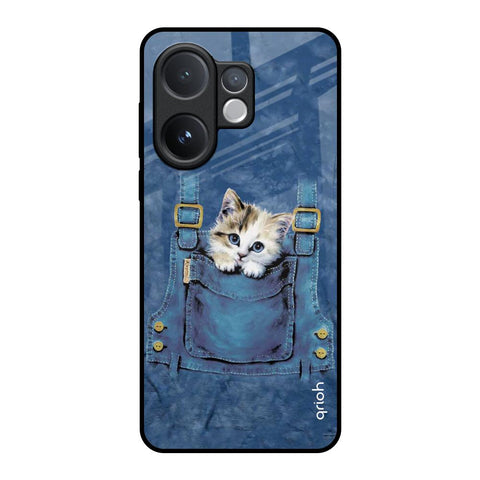 Kitty In Pocket Vivo V60 5G Glass Back Cover Online