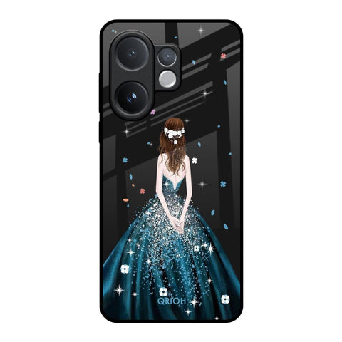 Queen Of Fashion Vivo V60 5G Glass Back Cover Online