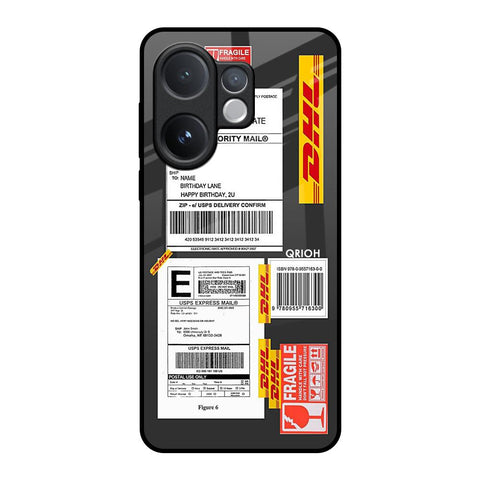 Cool Barcode Label Vivo V60 5G Glass Back Cover Online