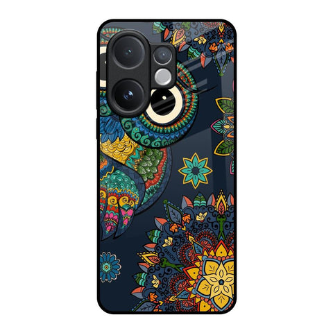 Owl Art Vivo V60 5G Glass Back Cover Online