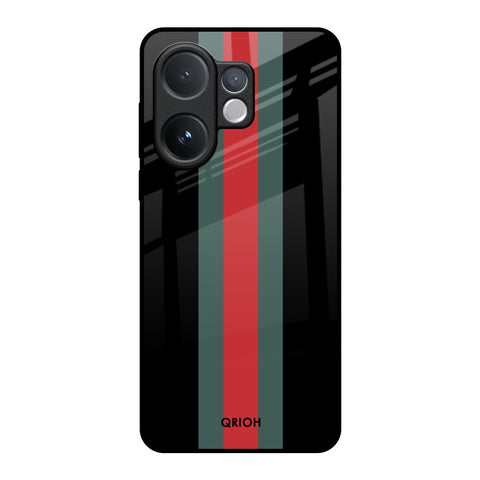 Vertical Stripes Vivo V60 5G Glass Back Cover Online