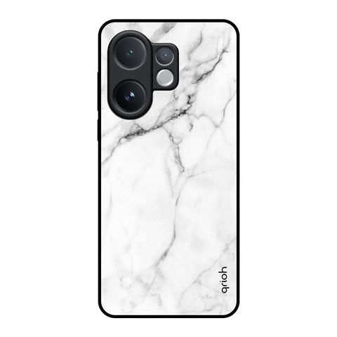 Modern White Marble Vivo V60 5G Glass Back Cover Online