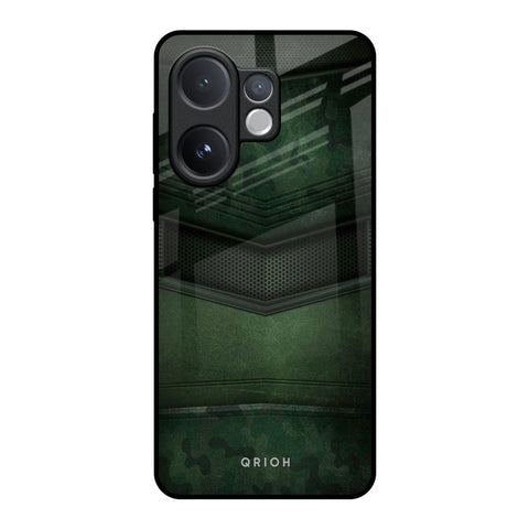 Green Leather Vivo V60 5G Glass Back Cover Online