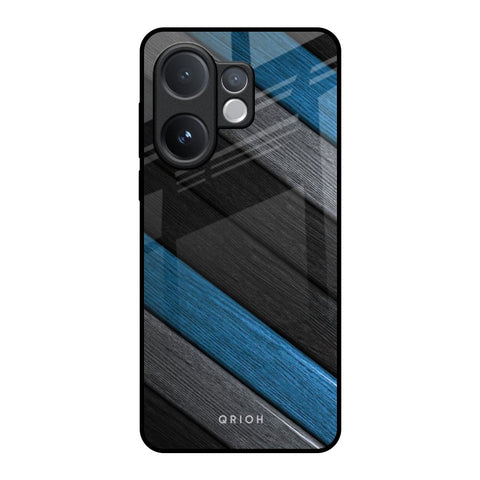 Multicolor Wooden Effect Vivo V60 5G Glass Back Cover Online