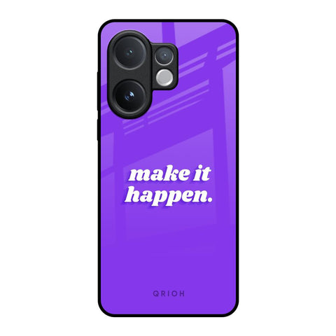 Make it Happen Vivo V60 5G Glass Back Cover Online