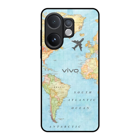 Fly Around The World Vivo V60 5G Glass Back Cover Online