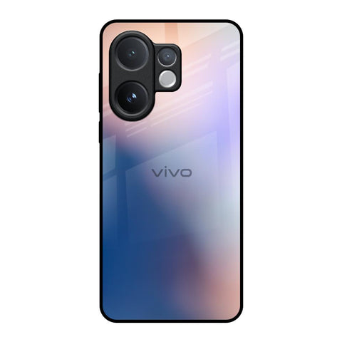 Blue Mauve Gradient Vivo V60 5G Glass Back Cover Online
