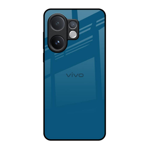 Cobalt Blue Vivo V60 5G Glass Back Cover Online