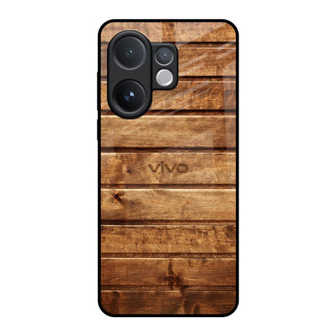 Wooden Planks Vivo V60 5G Glass Back Cover Online