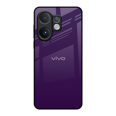 Dark Purple Vivo V60 5G Glass Back Cover Online