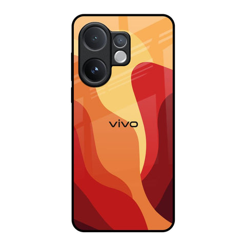 Magma Color Pattern Vivo V60 5G Glass Back Cover Online
