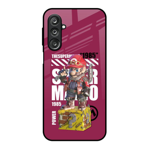Gangster Hero Samsung Galaxy F36 5G Glass Back Cover Online