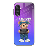 Gangsta Bear Samsung Galaxy F36 5G Glass Back Cover Online