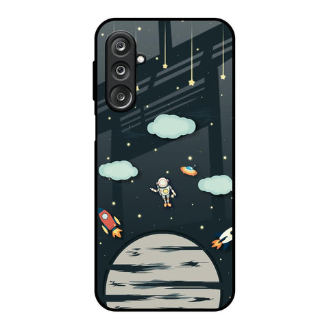Astronaut Dream Samsung Galaxy F36 5G Glass Back Cover Online