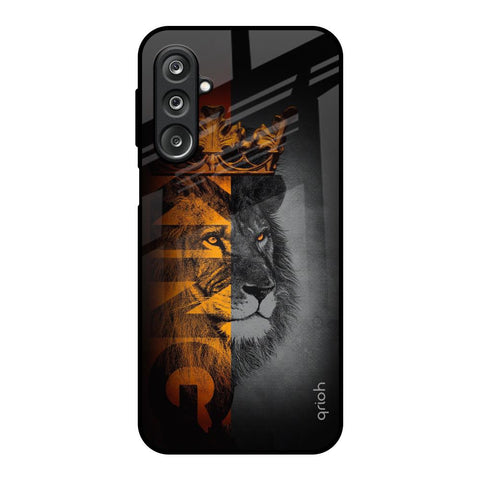 King Of Forest Samsung Galaxy F36 5G Glass Back Cover Online