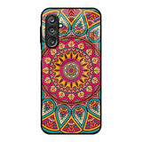 Elegant Mandala Samsung Galaxy F36 5G Glass Back Cover Online