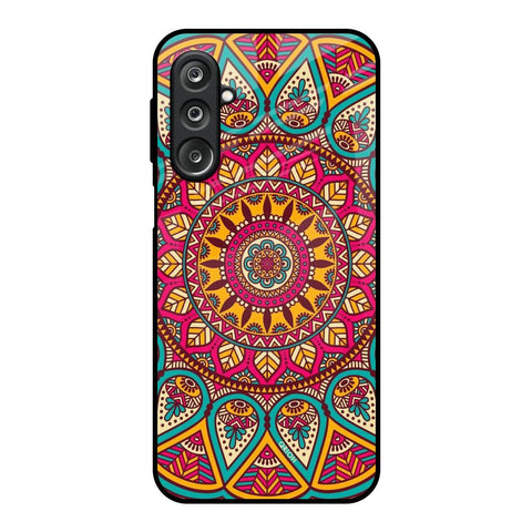 Elegant Mandala Samsung Galaxy F36 5G Glass Back Cover Online