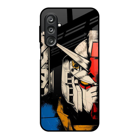 Transformer Art Samsung Galaxy F36 5G Glass Back Cover Online