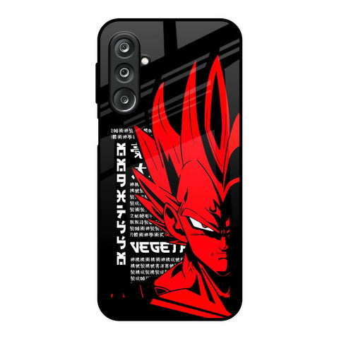 Red Vegeta Samsung Galaxy F36 5G Glass Back Cover Online