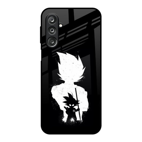 Monochrome Goku Samsung Galaxy F36 5G Glass Back Cover Online