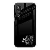 Push Your Self Samsung Galaxy F36 5G Glass Back Cover Online