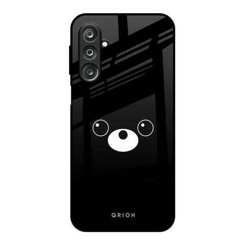 Cute Bear Samsung Galaxy F36 5G Glass Back Cover Online