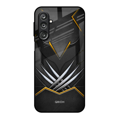 Black Warrior Samsung Galaxy F36 5G Glass Back Cover Online