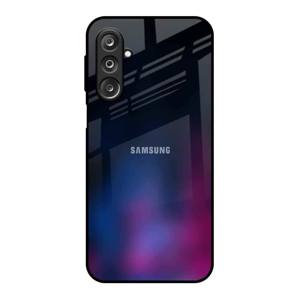 Pink Smudge Samsung Galaxy F36 5G Glass Back Cover Online