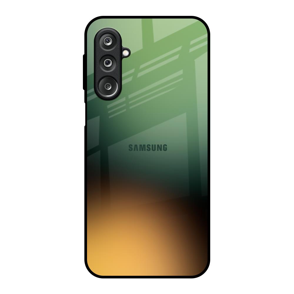 Blurry Forest Samsung Galaxy F36 5G Glass Back Cover Online