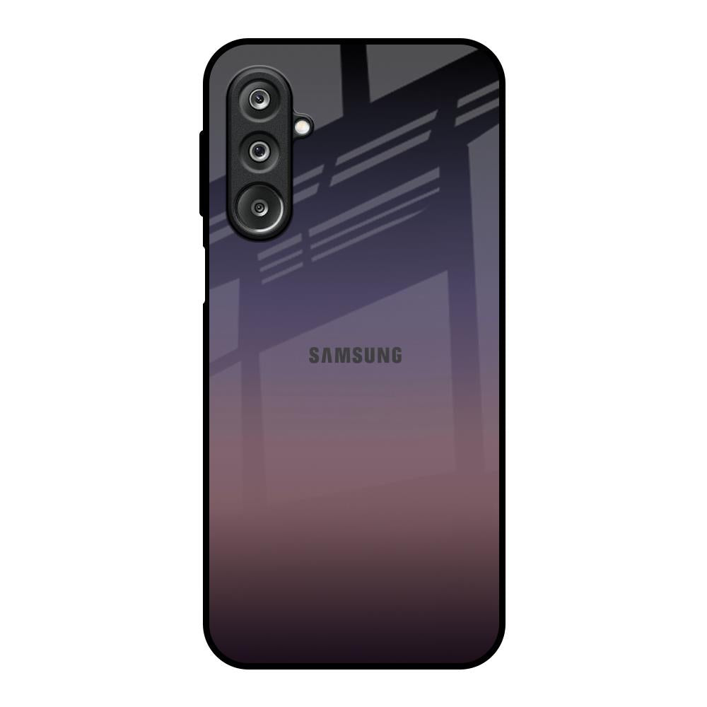 Grey Ombre Samsung Galaxy F36 5G Glass Back Cover Online