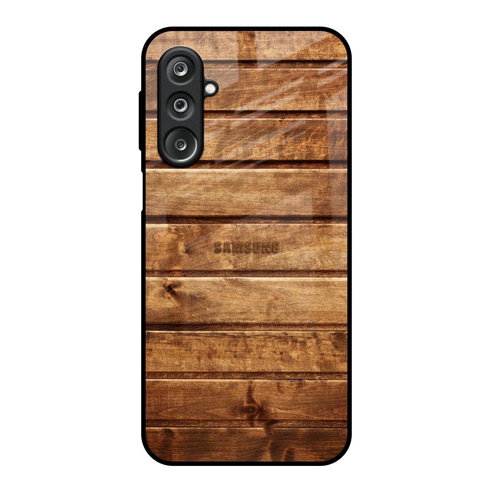 Wooden Planks Samsung Galaxy F36 5G Glass Back Cover Online